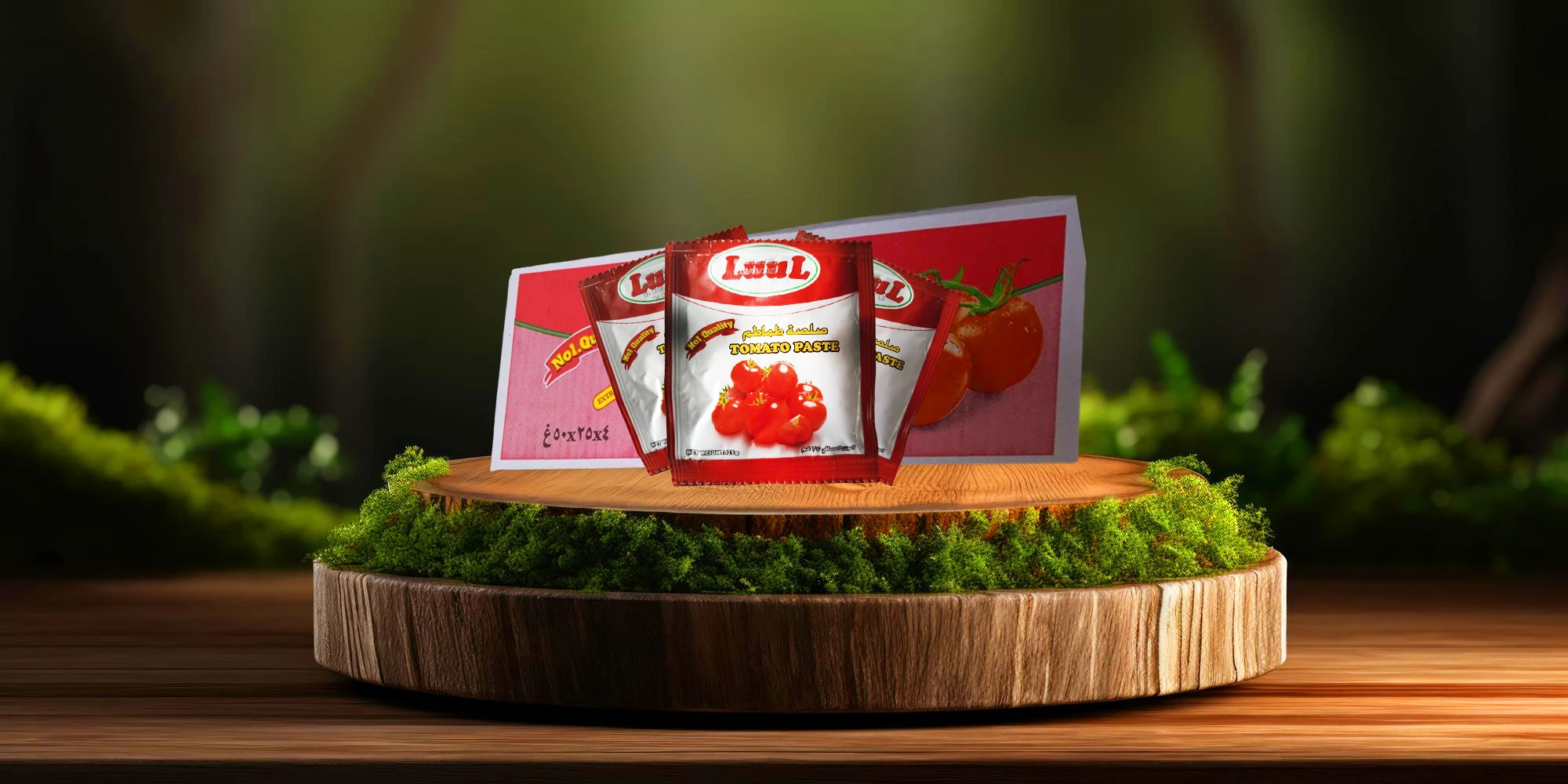 Premium Tomato Paste 50g by Alalamiya Food Industries - Natural Quality Food Product